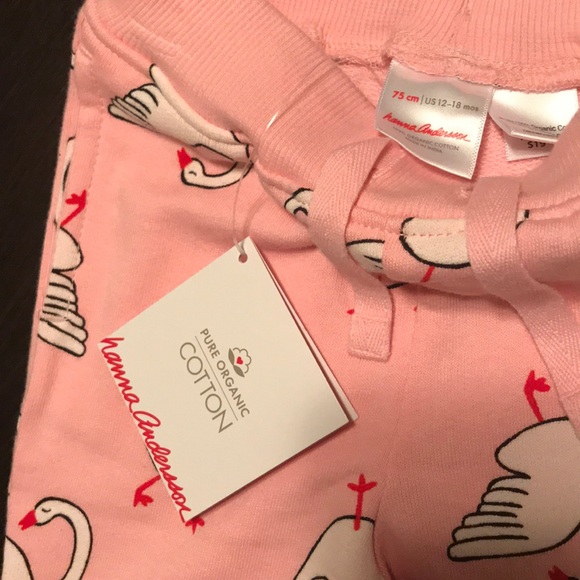 NWT Hanna Andersson organic sweatpants 12-18 - Picture 3 of 3